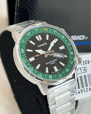 Orologio Casio MTD-130D-1A3 uomo quarzo day date