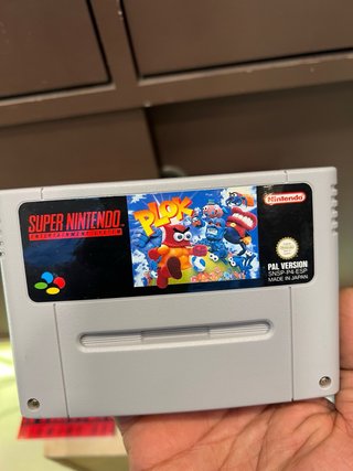 Caja Super Nintendo Plok PAL
