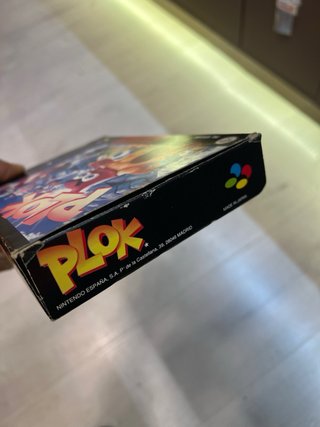 Caja Super Nintendo Plok PAL