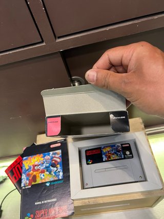 Caja Super Nintendo Plok PAL
