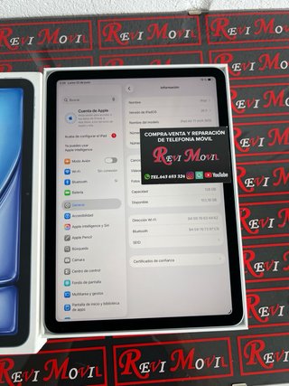 iPad Air 11 M3 128GB BATERIA 100