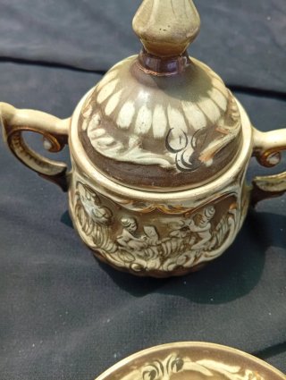 Juego de café porcelana vintage