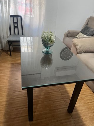Mesa de madera 120X70X75