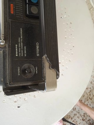 Radio Cassette Sanyo Vintage
