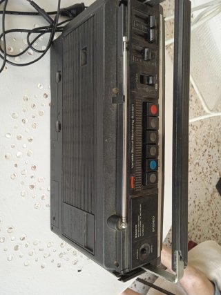 Radio Cassette Sanyo Vintage