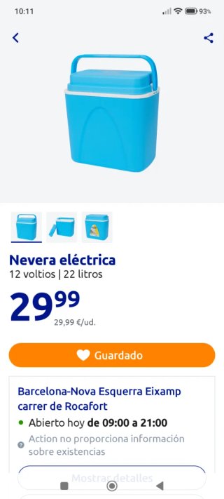Nevera Eléctrica Portátil 12V