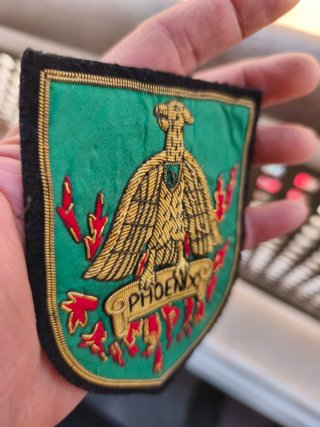 Parche bordado militar Phoenix