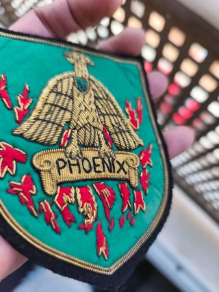 Parche bordado militar Phoenix
