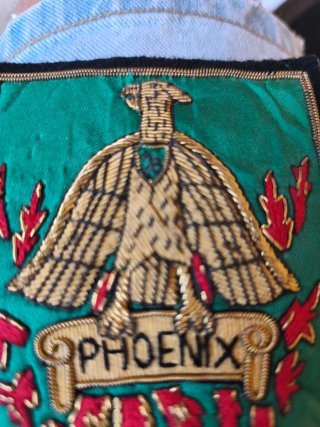 Parche bordado militar Phoenix