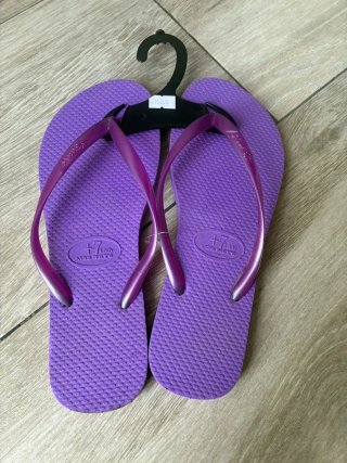 Chanclas rojas