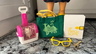 Nancy Viajera Brasileña Muñeca con Accesorios