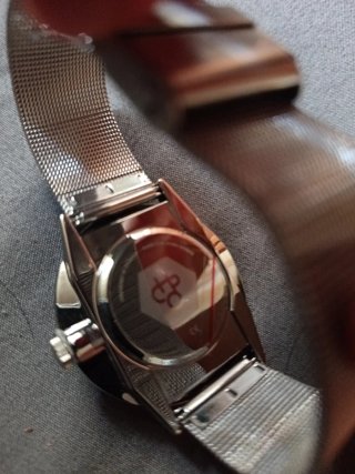 Reloj Hombre Calidad Premium Negro/Plata