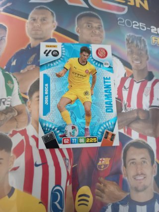Carta Fútbol Panini Joel Roca Diamante