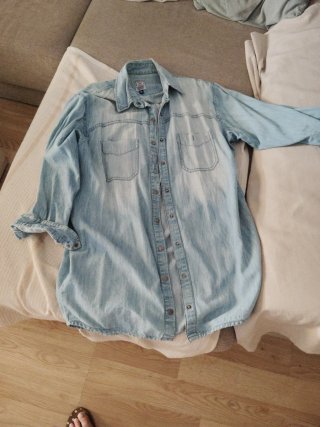 Camisa vaquera Bershka mujer talla M