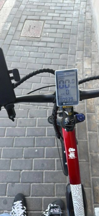 Bicicleta eléctrica E-Motorad roja