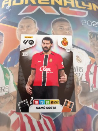 Carta Panini Adrenalyn XL Samú Costa 226