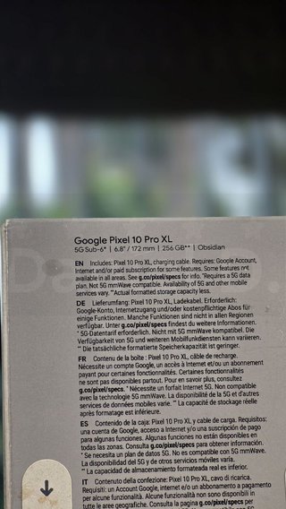 Google Pixel 10 PRO XL 256GB PRECINTADO
