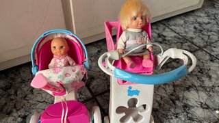 Carritos de bebé Nancy con dos bebes