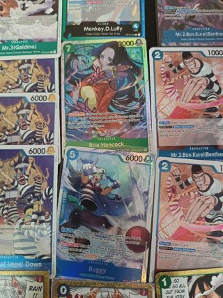 Cartas One Piece Baraja Luffy Impel Down OP16