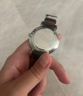 Reloj Scalpers Correa Cuero Marrón