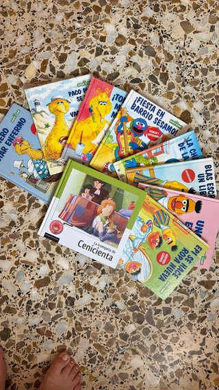 Lote de libros infantiles en español