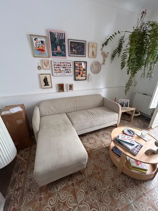 Sofá IKEA LINANÄS 3 plazas + chaiselongue