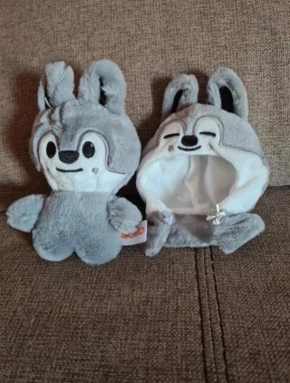 Llavero Peluche Stray Kids SKZOO Wolf Chan