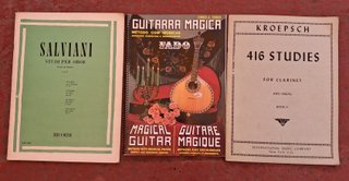 Lote Libros Guitarra Jazz y Clásica