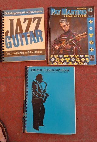 Lote Libros Guitarra Jazz y Clásica