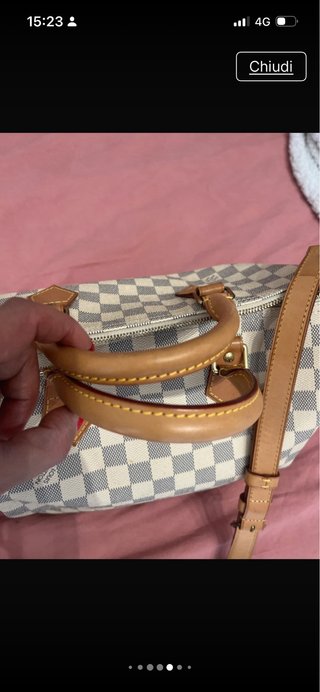 Louis Vuitton Speedy 30 Bandoulière Azur