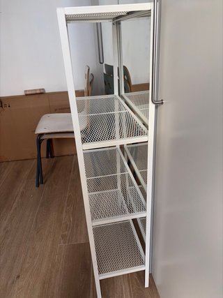 Estantería Metálica Blanca Ikea