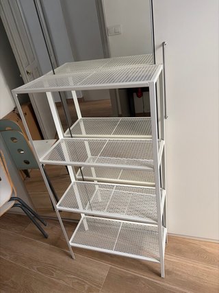 Estantería Metálica Blanca Ikea