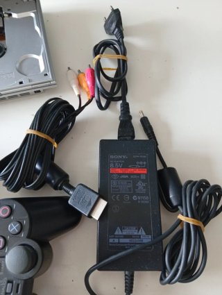 Consola PlayStation 2 PS2 Slim Silver Leer!!