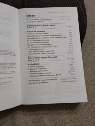 Diccionario Oxford study para estudiantes de in...