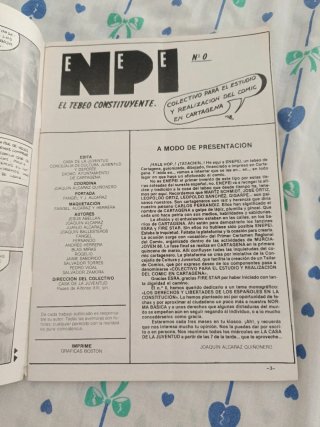 Tebeo ENEPEI de Cartagena