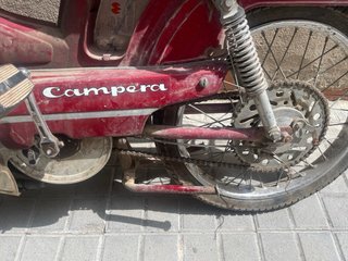Mobilette Campera 49cc Roja