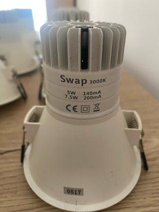 12 Focos LED Empotrables 5W