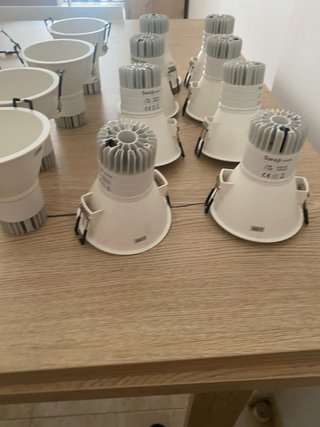 12 Focos LED Empotrables 5W