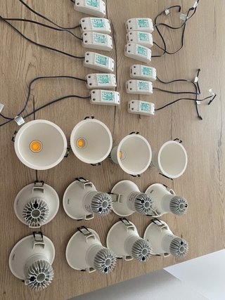 12 Focos LED Empotrables 5W