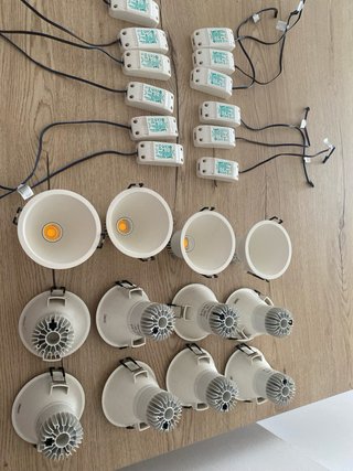 12 Focos LED Empotrables 5W