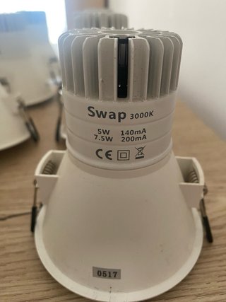 12 Focos LED Empotrables 5W