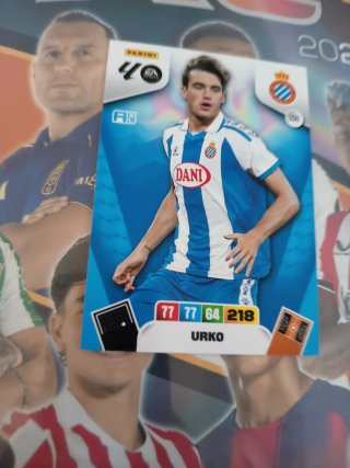 Carta Fútbol Urko Panini XL
