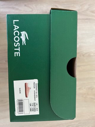 Zapatillas Lacoste Baseshot 124 Hombre Rosa/Blanco