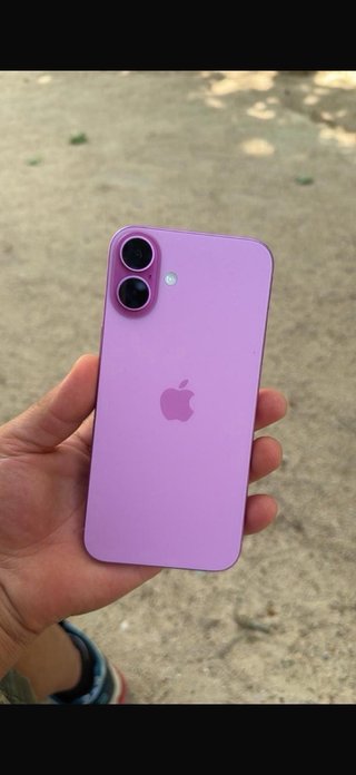 iPhone 16 plus rosado