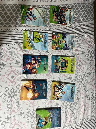 Colección de libros de los futbolísimos