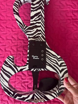 Violín Eléctrico Harley Benton Zebra + estuche