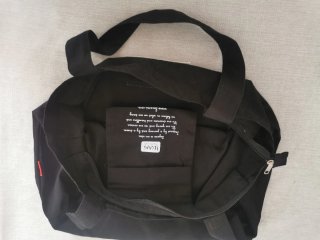 Borsa Legami in tessuto nera