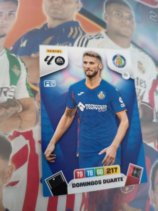 Carta Panini Domingos Duarte Getafe