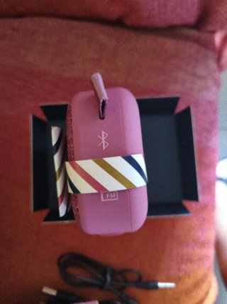 Altavoz Fabric Box 1 Rosa