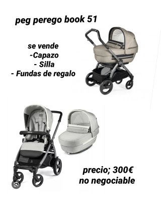 Peg Perego Book 51 Silla de Paseo + Capazo